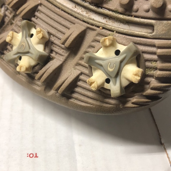 US size 9.5 Nike air purple cleats good used make offers - Picture 12 of 13